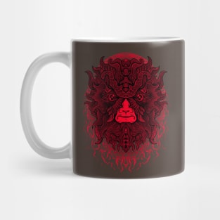 Red Monkey Mug